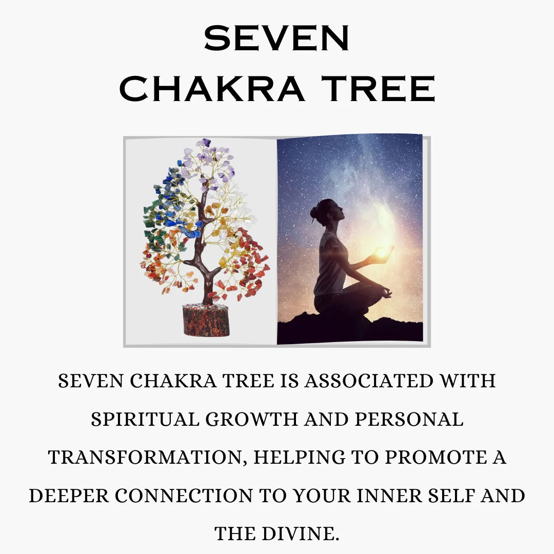 Seven Chakra Crystal Tree (Spiritual Growth)