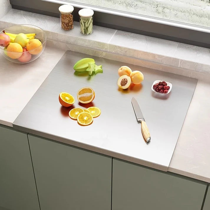 Stainless Steel Chopping Board & Kitchen Countertop - (Original Big Size)