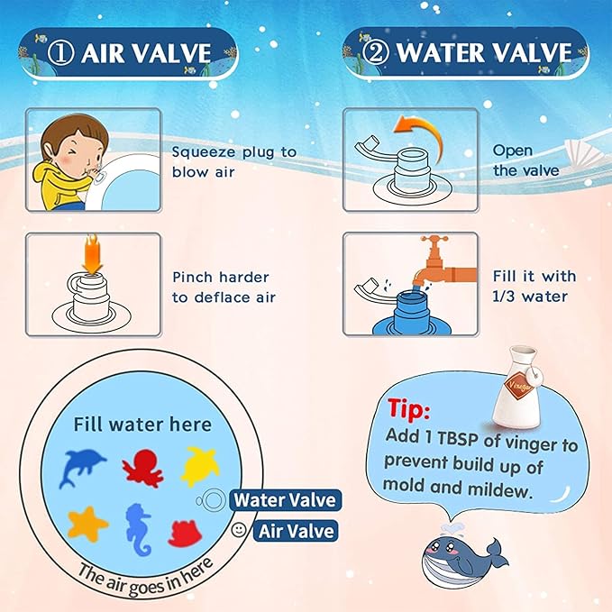 Baby Playful Water Mat (1 Year Warranty) Big Size