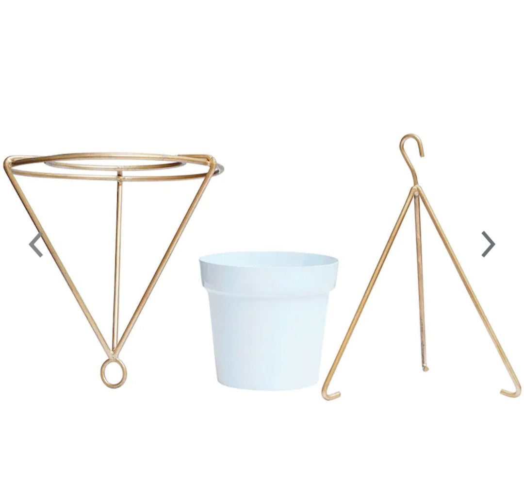 Diamond Hanging Planter (Set of 2)