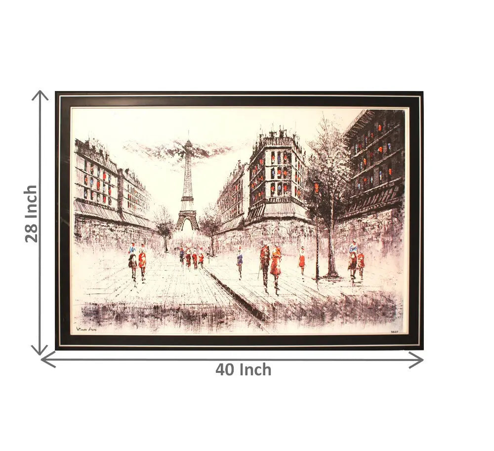 Wall Decor City Art Painting