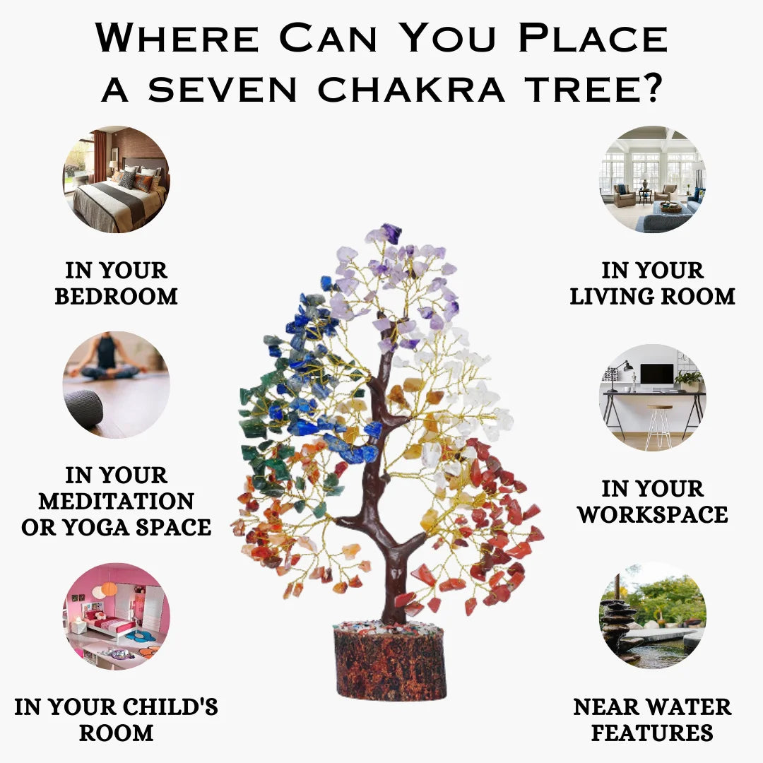 Seven Chakra Crystal Tree (Spiritual Growth)