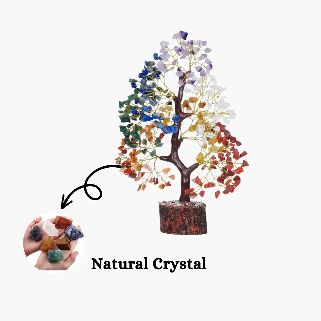 Seven Chakra Crystal Tree (Spiritual Growth)