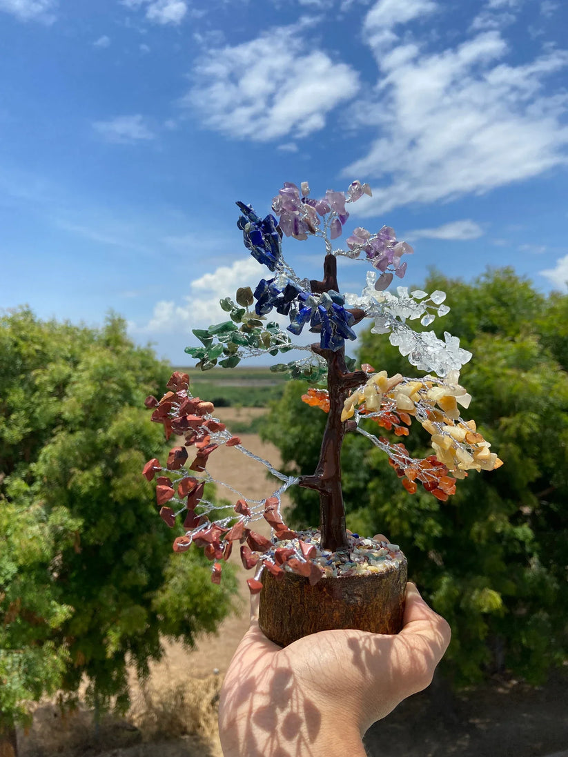 Seven Chakra Crystal Tree (Spiritual Growth)