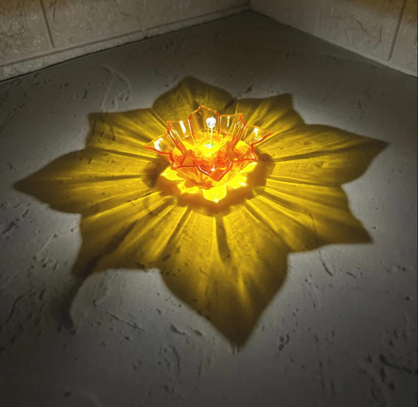 3D Reflection Diyas (Pack Of 12)