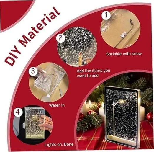 Streetlight Snow Lamp