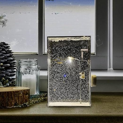 Streetlight Snow Lamp