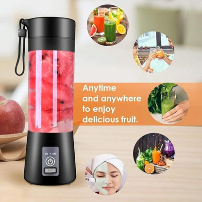 Portable Electric USB Juice Maker Bottle | Blender Grinder Mixer