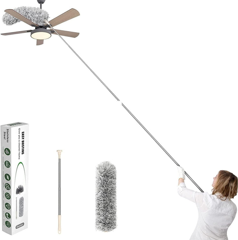 Extendable Duster for Cleaning