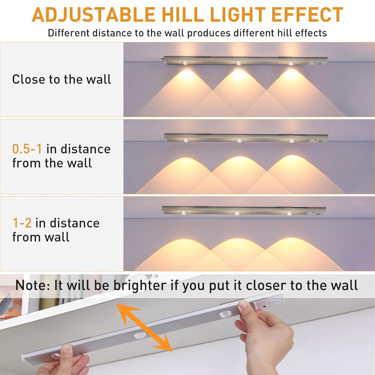 Multicolor Rechargeable Motion sensor Light (1 Year Warranty)
