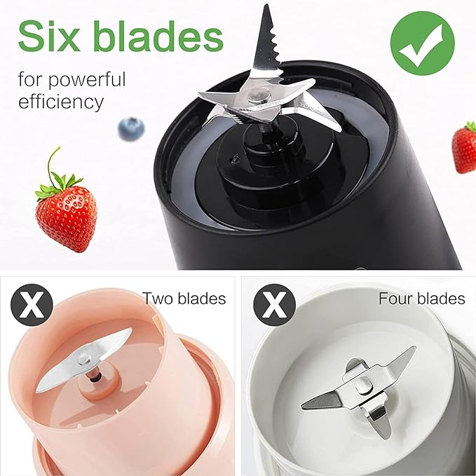 Portable Electric USB Juice Maker Bottle | Blender Grinder Mixer