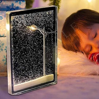 Streetlight Snow Lamp