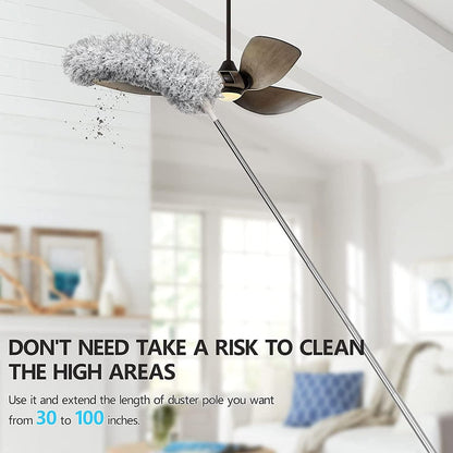 Extendable Duster for Cleaning
