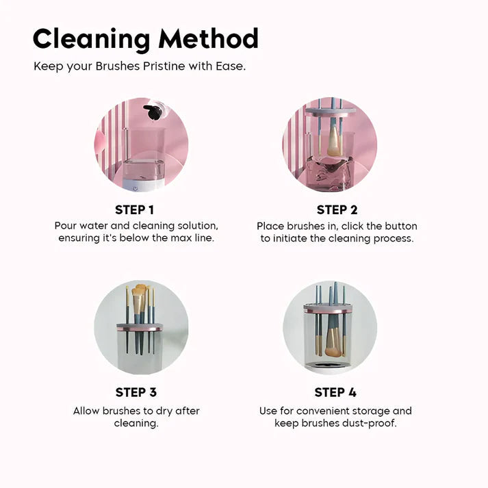 Electric Makeup Brush Cleaner (Multipurpose)