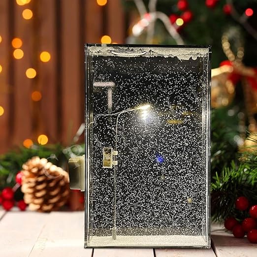 Streetlight Snow Lamp