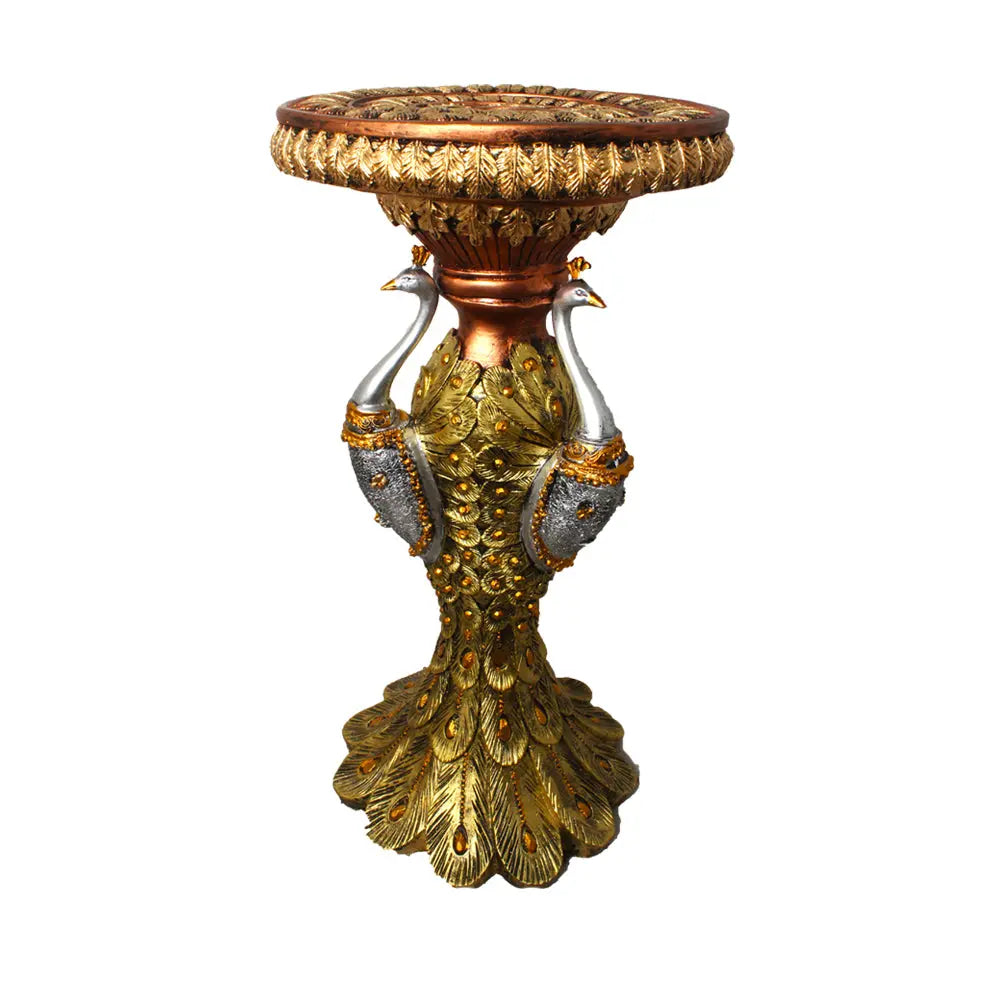 Peacock Corner Table