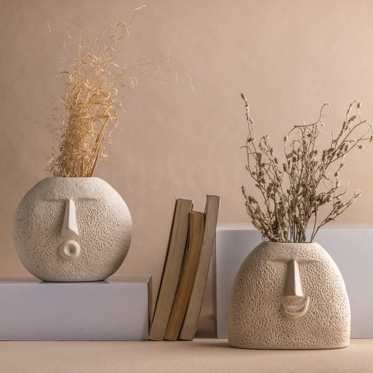 Face Vase (Set of 2)