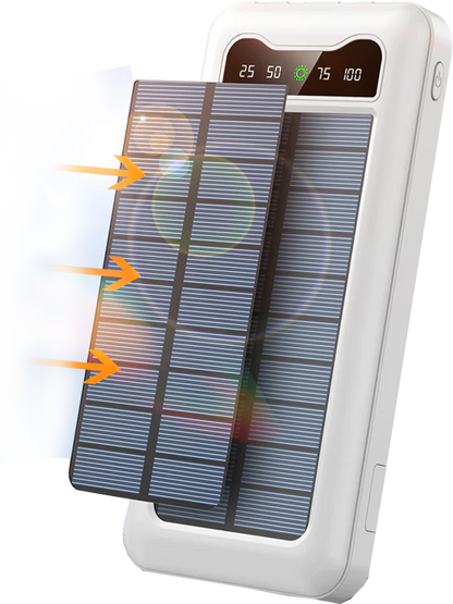Solar Powerbank (Type C, USB, IOS, Other Devices)