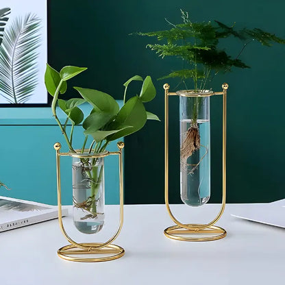 Hydroponic Tube Vase (Set of 2)