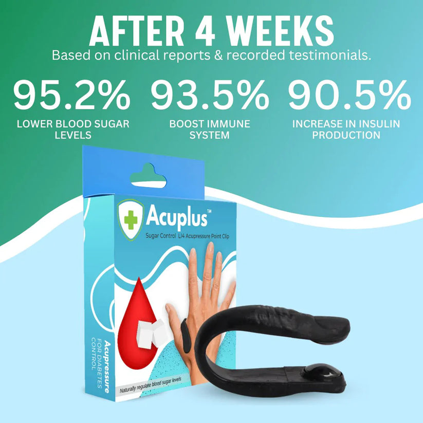 Sugar Control LI4 Acupressure Clip (Buy 1 Get 1 FREE)