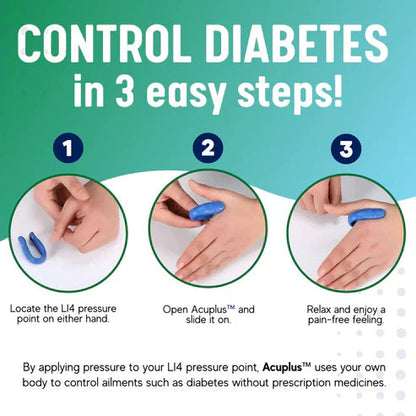 Sugar Control LI4 Acupressure Clip (Buy 1 Get 1 FREE)
