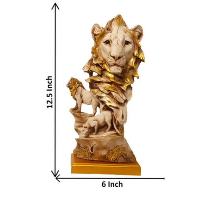 Lion Statue Showpiece