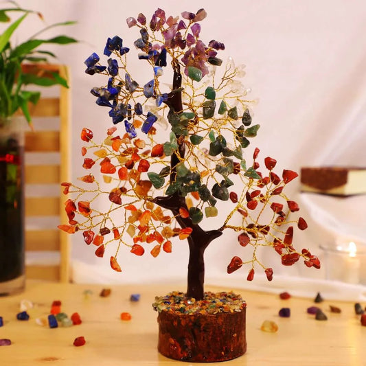 Seven Chakra Crystal Tree (Spiritual Growth)