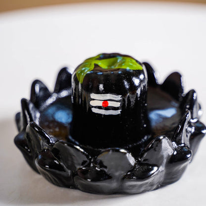 Shivling Fountain Dhoopbatti Holder