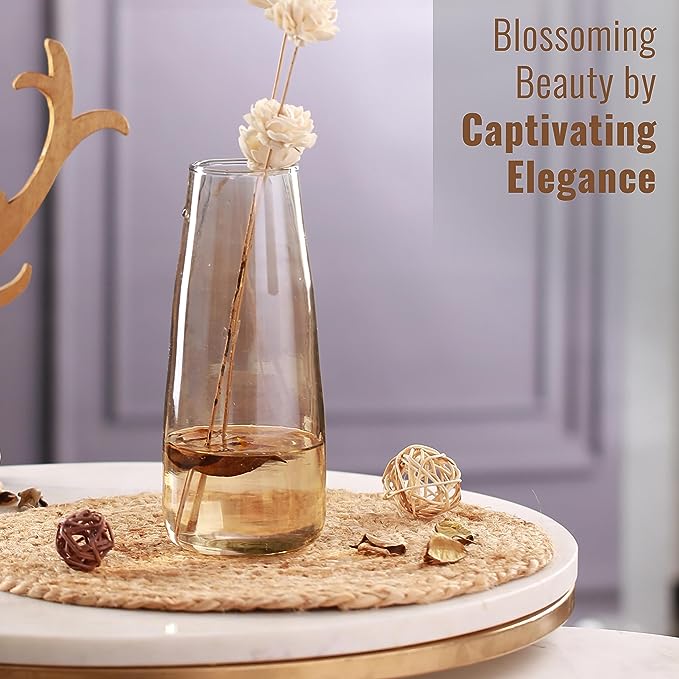 Glass Vase (Gold)